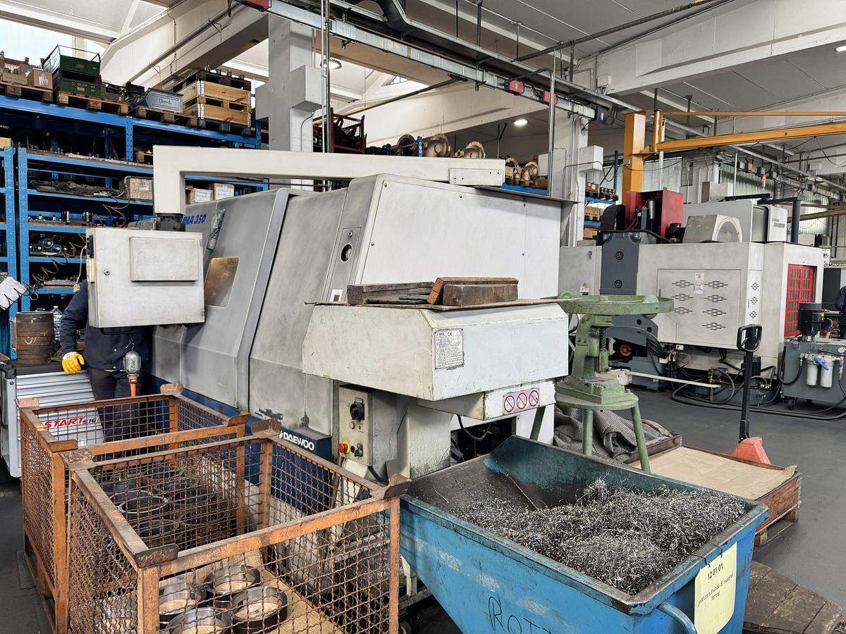 Installata Tornio Cnc DAEWOO PUMA 350 B
