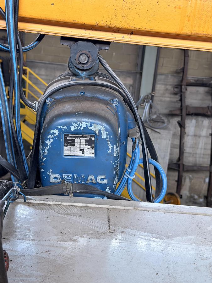 Ottime Gru a bandiera S & S con paranco DEMAG PK 2 NF