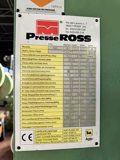 Ottime 2003 ROSS 100 R 4