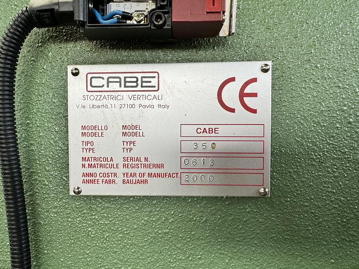 Ottime Stozzatrice CABE ST 350