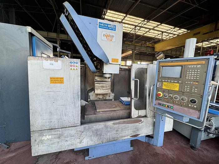 Da sistemare Centro di Lavoro Verticale FAMUP MCX 650