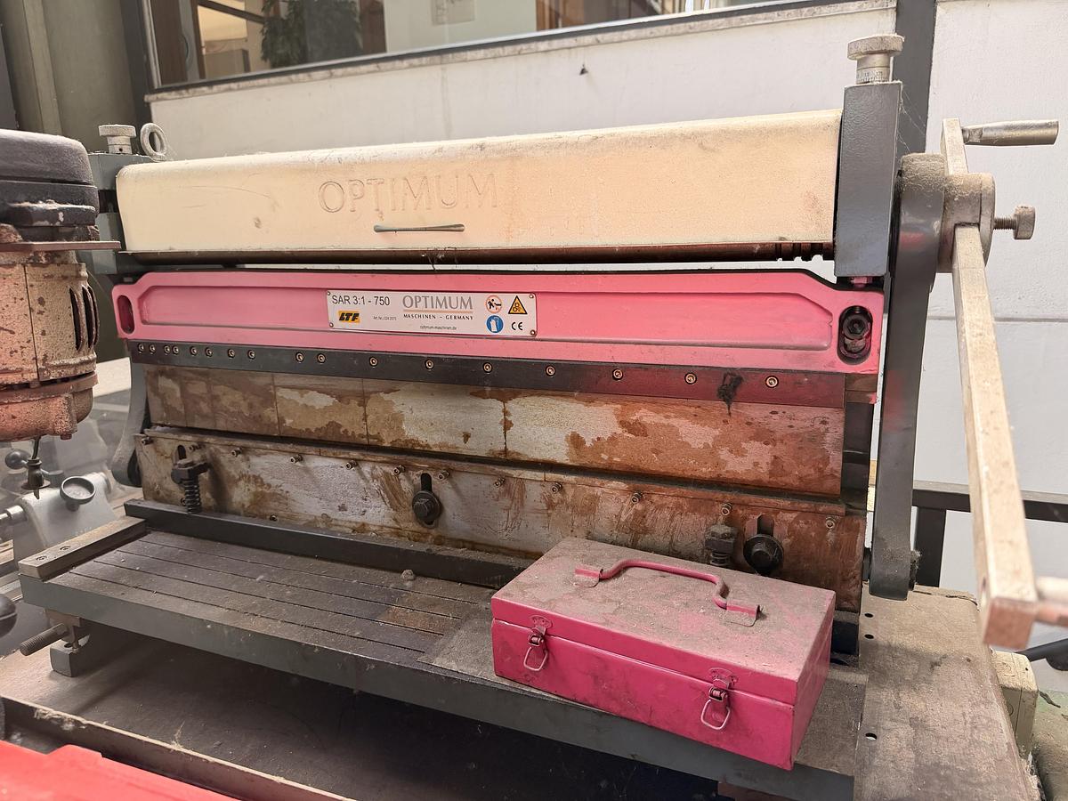 Macchina combinata per lamiera OPTIMUM SAR 3 1 - 750