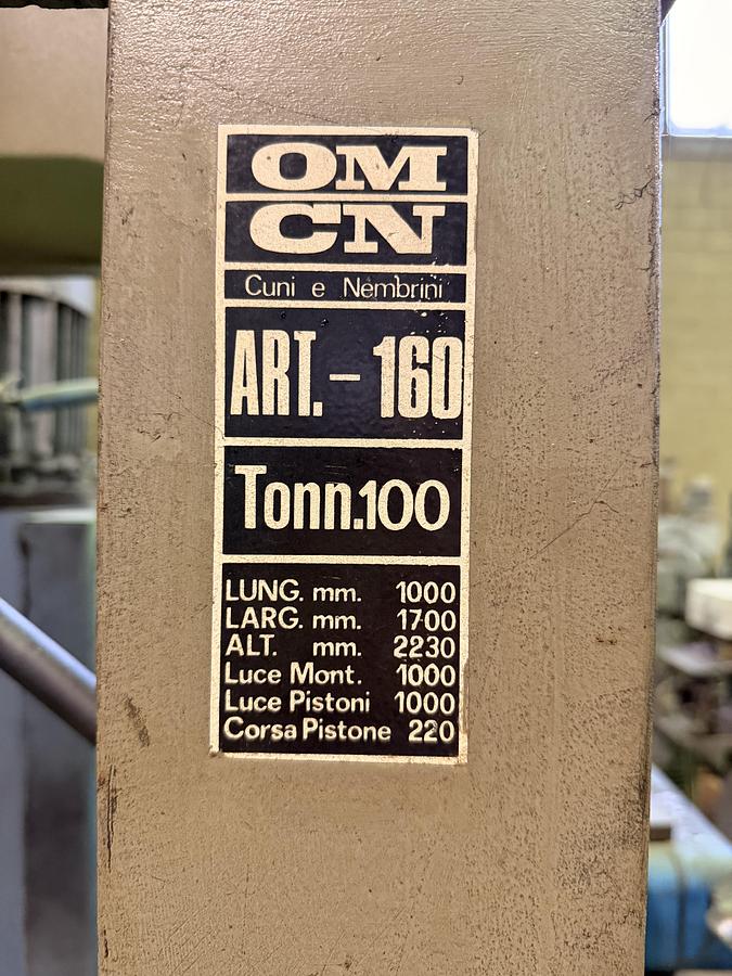 As new OMCN ART. 160