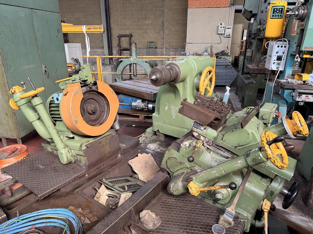 Buone Tornio per Scalettatura Assi Ferroviari MINGANTI