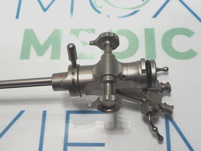 Used Stryker 502-880-203 Albarran Double Horn Deflecting Bridge with Obturator Urology
