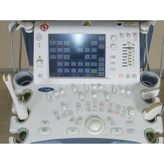 D'occasion ECHOGRAPHE TOSHIBA APLIO COULEUR DOPPLER AVEC 3 SONDES