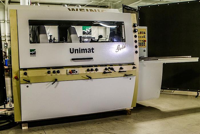 Used 2010 Weinig Unimat Gold 6 Head Moulder