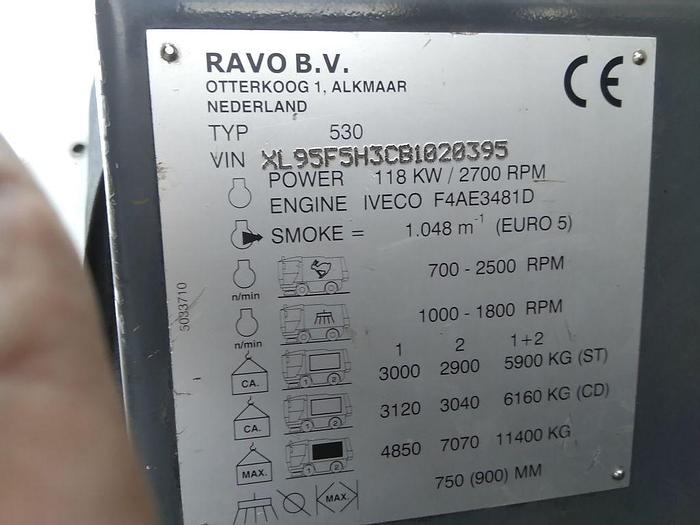 Gebruikt 2011 Ravo 530STH