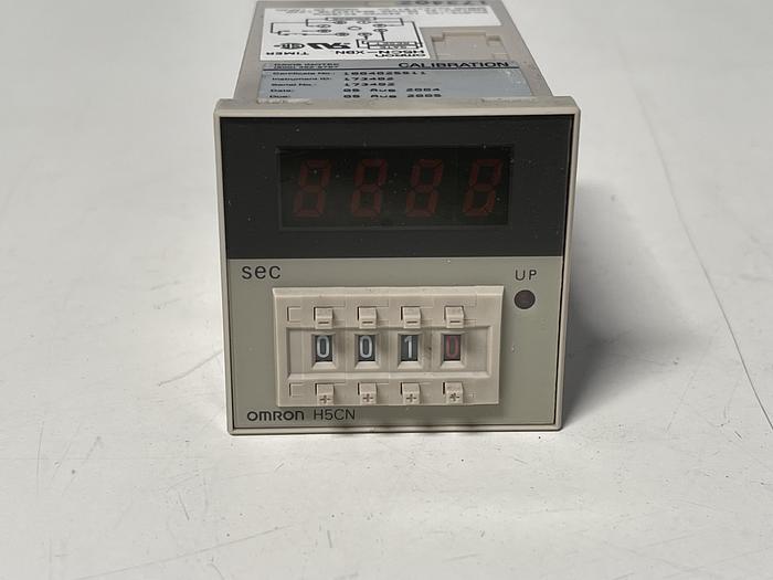 Omron H5CN-XBN Timer Relay 100-240 VAC
