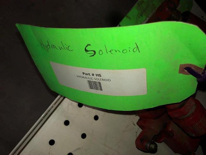 Used Hydraulic Solenoid Valve - HS