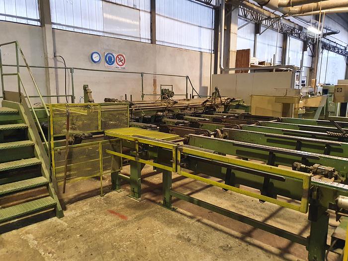 Used Weinig T&G production Linea produzione perline  Hydromat Super 30 B