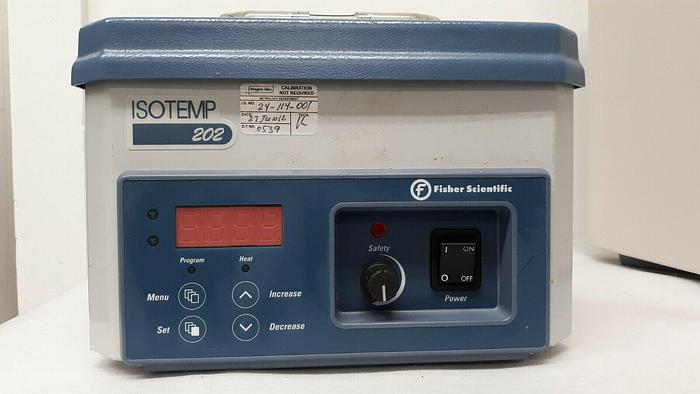Used Fisher Scientific Isotemp 202 Digital Water Bath