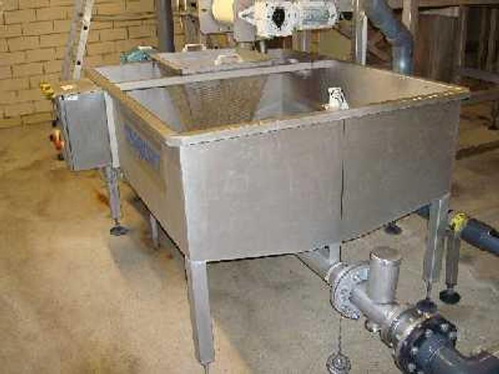 Gebraucht Becken (V2A) mit Pumpe