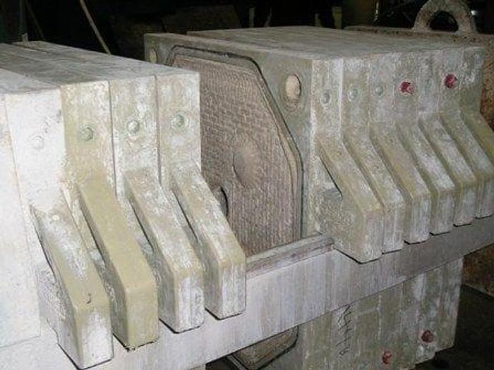 Used 3.25 CU. FT. ENVIROTECH FILTER PRESS – POLYPRO. – 630 MM – C.G.R.