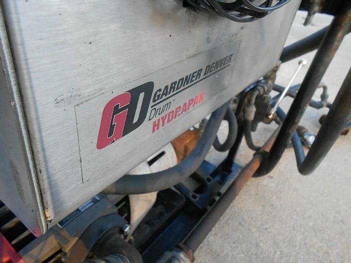 Used GARDNER DENVER BLOWER SYSTEM TRUCK  BLOWER #GD150ACW 1800MAX RPM, HYDROPACK  COOLER MODEL MH3 SN# S307823 WITH MACHINE SERVICES HYD PUMPS