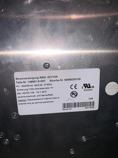 Used Bizerba Spare Part A500 Power Supply 6.056.52.001.00 149501-61007 /Used/ Tested
