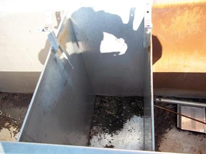 Used Stainless Steel Vat w/ 3 Compartments