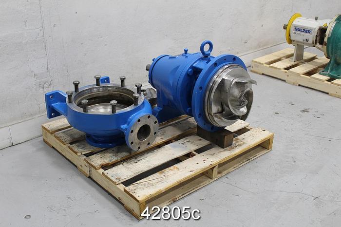 Used Goulds 3175 4x6x14 Pump, Stainless Steel Casing #42805