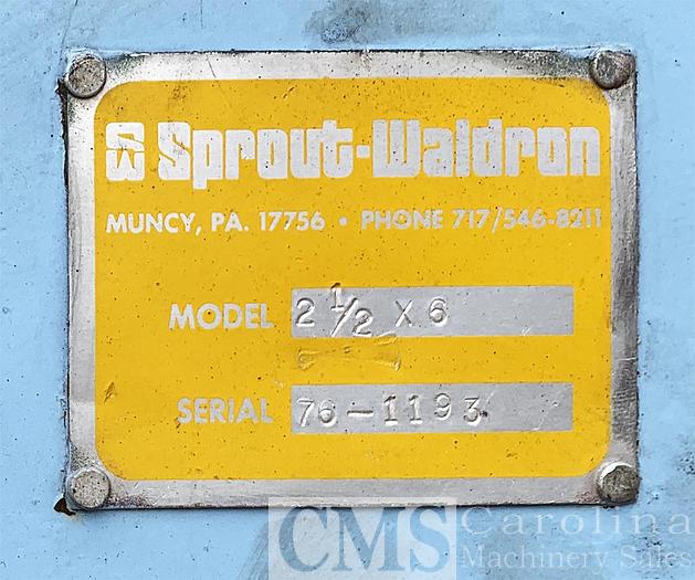 Used Sprout-Waldron 2-1/2 x 6 Shaker Screener