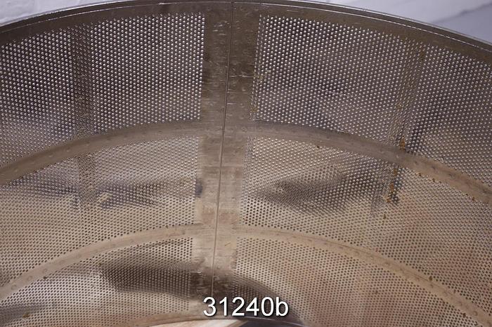 Used Bird 10 Pressure Screen Basket #31240
