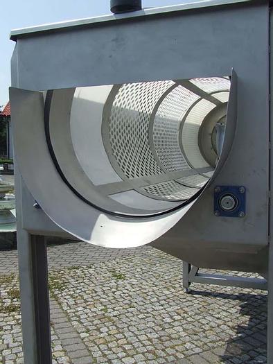 Used Nierdzewny kalibrownik (sortownik) bębnowy, sita wykonane z PE do truskawek i innych owoców, warzyw - 4 sorty  - "TEN BRINK"