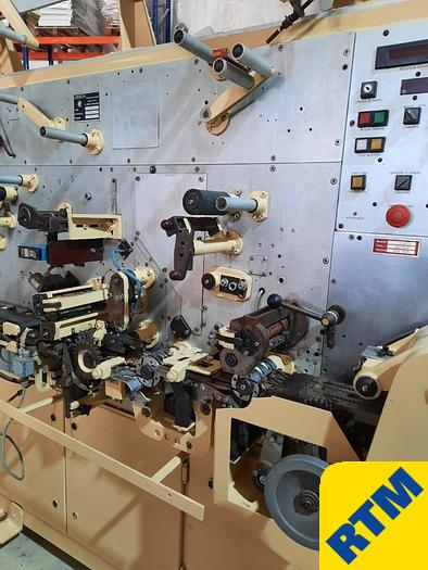 Used (4) LOESCH Logomat CHEWING GUM STICKPACK WRAPPERS