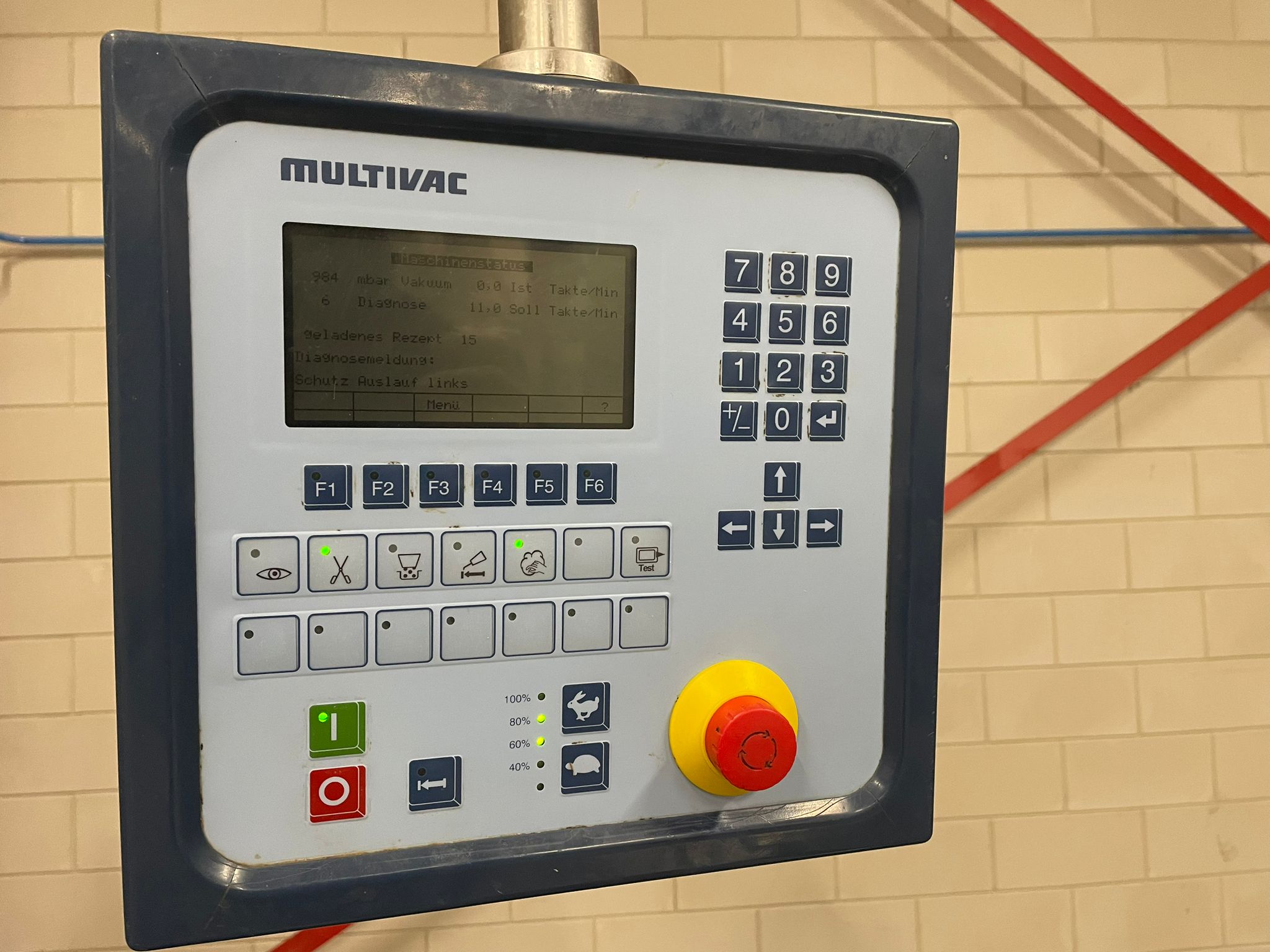 Used Multivac R230 thermoformer