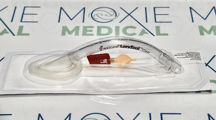 FLEXICARE 038-94-330U LARYSEAL CLEAR LARYNGEAL MASK AIRWAY, SIZE 3, 30KG-50KG
