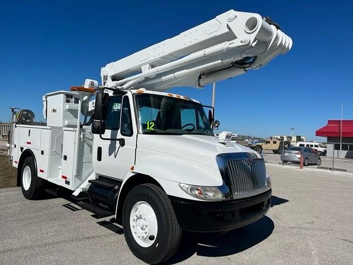 Used Altec TA50-MH 55ft Bucket Boom on 2012 International 4300 Reg Cab Utility Truck - C52741