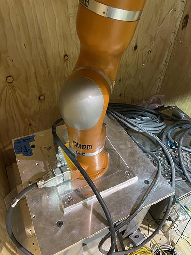 Used KUKA LBR IV 6 AXIS COLLABORATIVE ROBOT WITH LR-CONTROLLER 