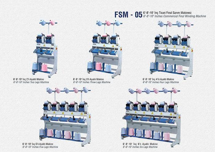 Milhan Makina cone to cone winding machine, FSM05 (New)