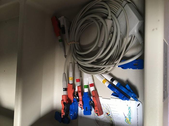 Gebraucht Hewlett Packard EKG PageWriter Kardiograph M1772A auf Trolley