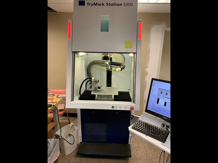Used 2015 Trumpf TruMark 5020 with Workstation
