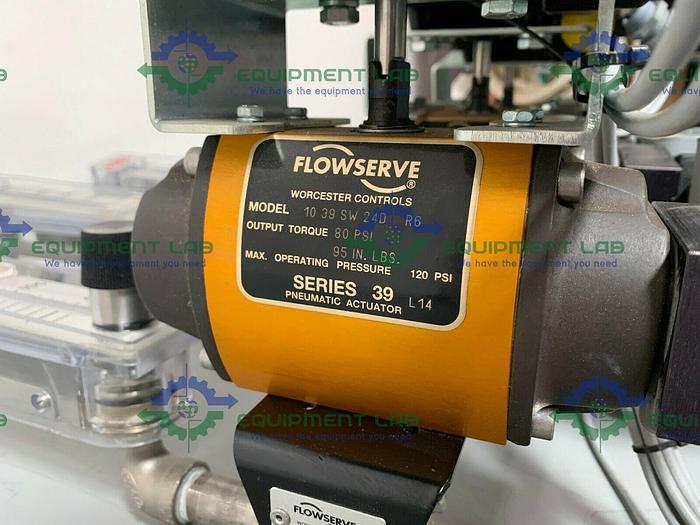 Used Flowserve Worcester Controls 10 39 SW 24D R6 Series 39 Pneumatic Actuator 120PSI