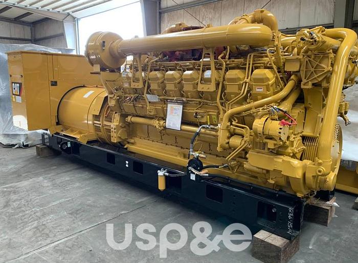 Refurbished 4 MW 2020 Refurbished Caterpillar 3516B Diesel Generator Set