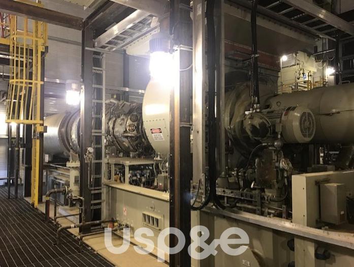 Used 15 MW 2012 Used Solar Titan Solonox Natural Gas Turbines Generator Sets