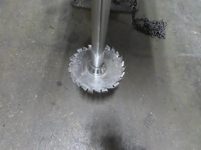 Used 25 HP MYERS HIGH SPEED DISPERSER - S/S - VARIABLE SPEED - UL LISTED