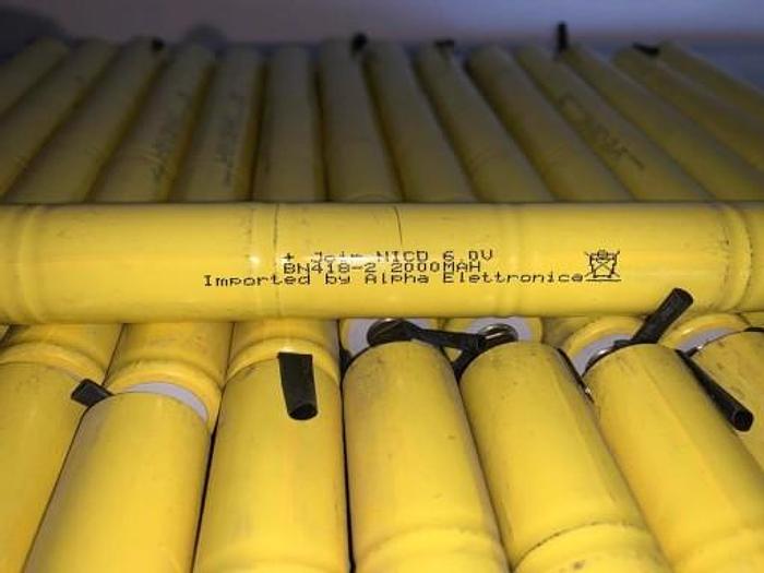 2000mAh NiCd 6V battery