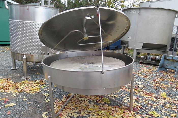 Used ALBANY ENGINEERED SYSTEMS 55" GRAVITY STRAINER S/S