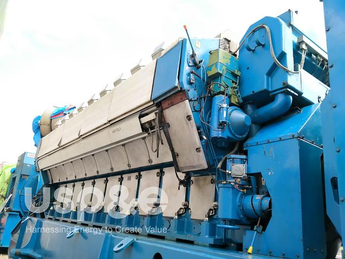 Used 8 MW 2007 Used Wartsila W18V32 Natural Gas Generator Sets