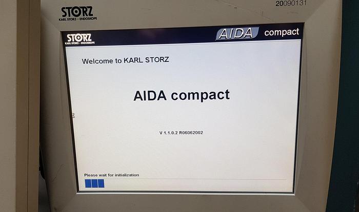 Used Carl Storz Endoskopie Workstation SCR tricam SL II 202230 20 Aida Compact Tulip Vision Line MPD 129