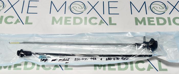 Used Stryker Electrosurgical Probe L-tip, 250-070-443 w/ Outer Sheath, 250-070-460