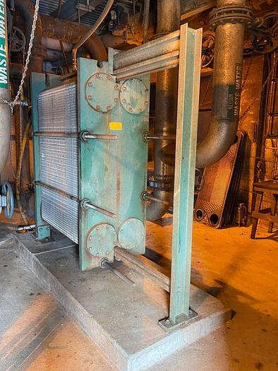 Used (3) ITT STANDARD PF60 S/S PLATE TYPE HEAT EXCHANGERS