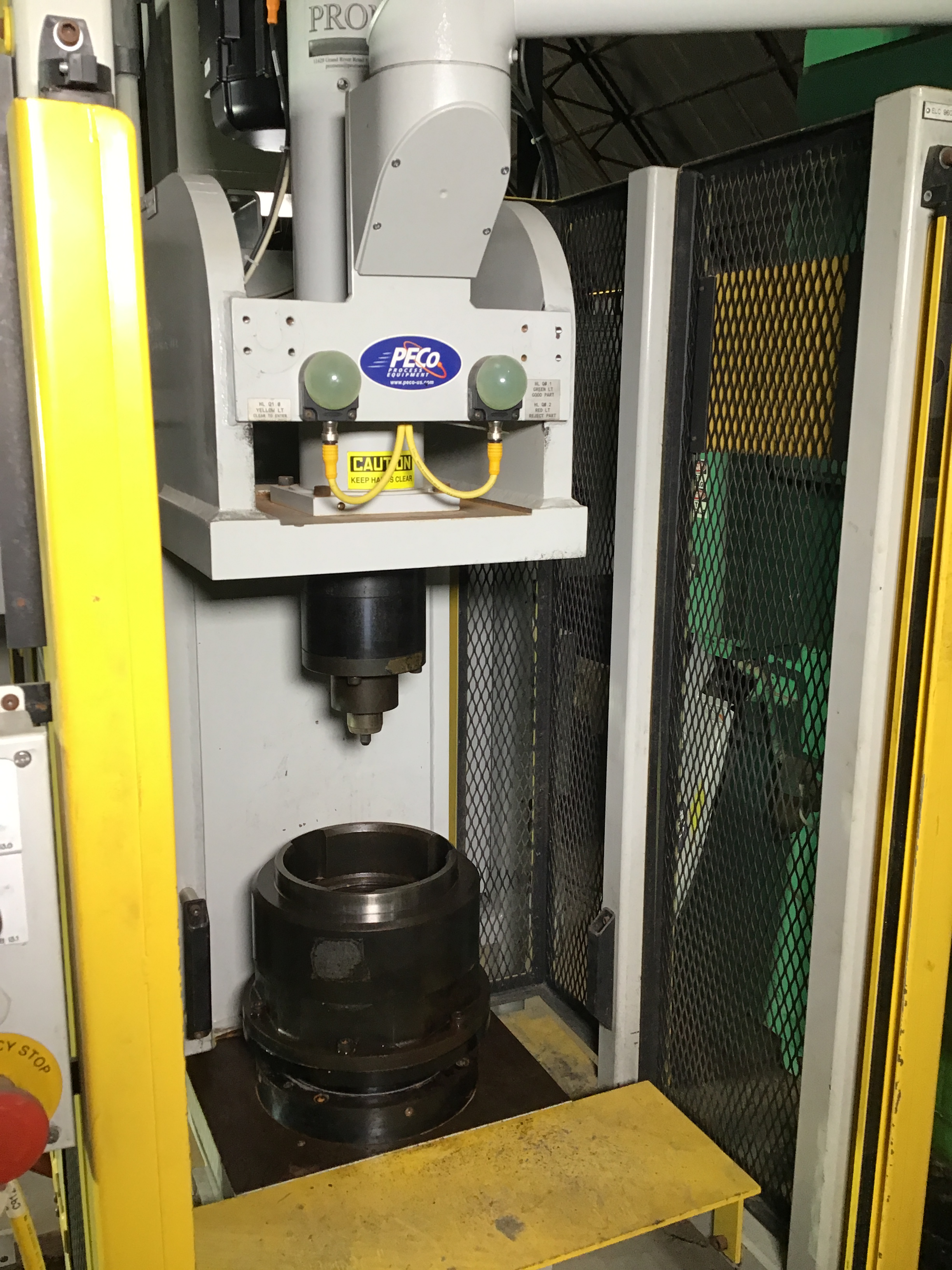 Used 30 Ton Peco Servo-Driven Straightening Press