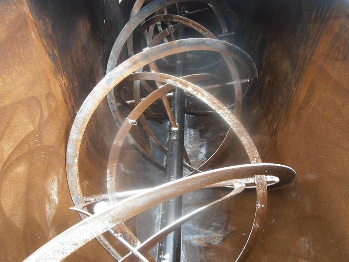 Used Mixer, Ribbon, 190 CF, C/St, 20 HP, Scott, Hopper, #C743864