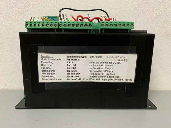 Used Dunkermotoren BGE9010 Servo Drive