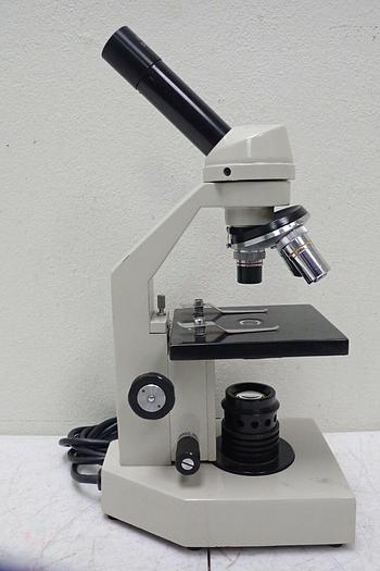 Used Unbranded L&M? Compact Student Monocular Microscope with 3 Objectives