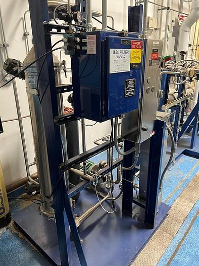 Used Filter, Reverse Osmosis, Ultrafiltration, UV Disinfection, 4.5 GPM, US Filter #A744723