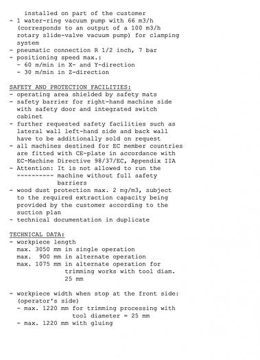 Used Homag BAZ211 Venture 20 CNC