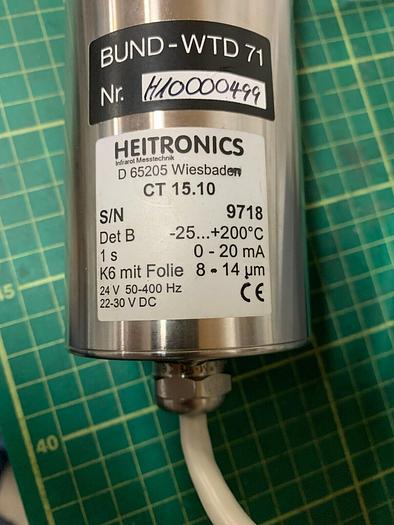Used Heitronics CT 15.10 , radiation pyrometer